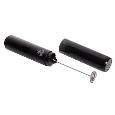 MINI MIXER A PILHA 3,5CM X 3,5CM X 22,5CM PRETO ACO INOX