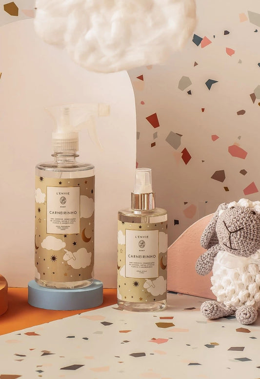 KIT MAMY CARNEIRINHO AGUA PERFUMADA E HOME SPRAY