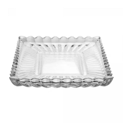 TRAVESSA DE CRISTAL DE CHUMBO GENEVA 30CM X 17CM X 3CM