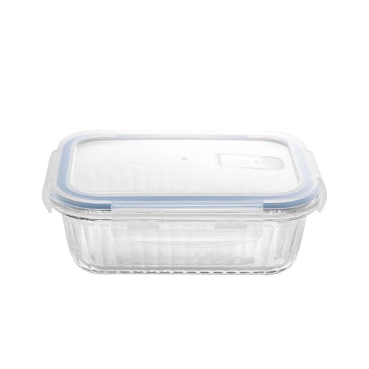 POTE HERMETICO DE VIDRO COM TAMPA PLASTICA LINES 1,04L