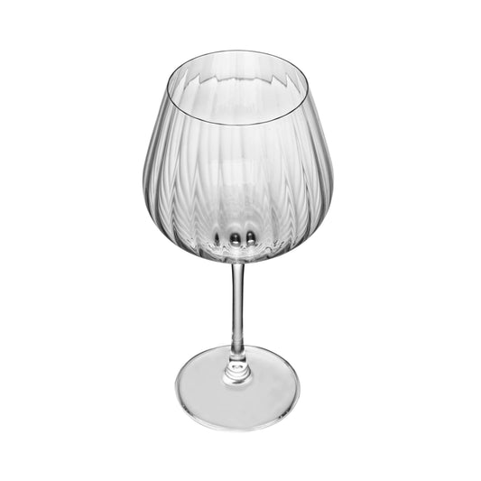 CJ 6 TACAS DE VINHO DE CRISTAL ECOLOGICO (LIVRE DE CHUMBO) COLUMBA OPTIC 640ML