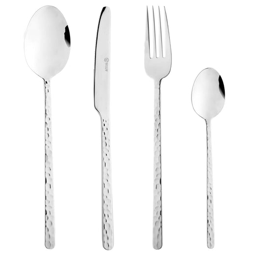 FAQUEIRO 24 PEÇAS DE AÇO INOX VENEZA