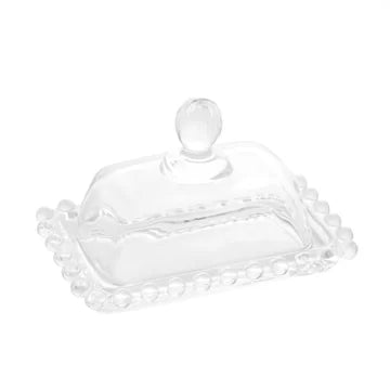 MANTEIGUEIRA CRISTAL DE CHUMBO PEARL 11x7x7cm