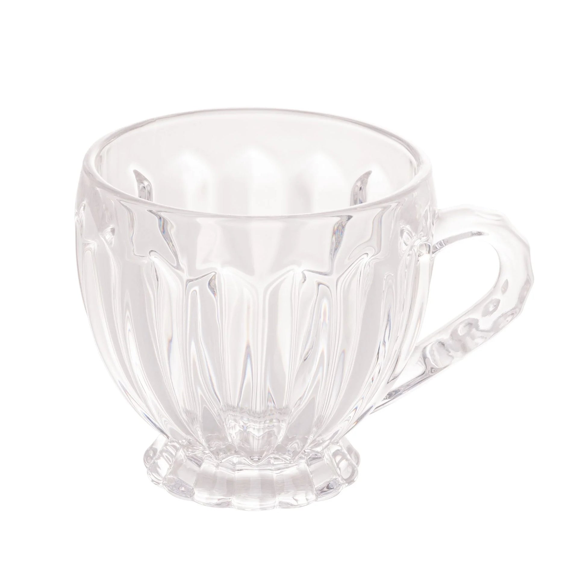 Xícara de Cristal Chumbo Renaissance - DoceLar Loja