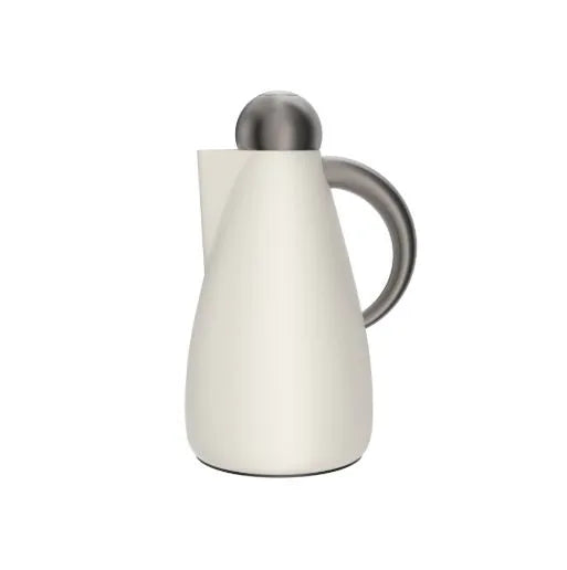 GARRAFA TERMICA BEGE PRETO AYLA 950ML