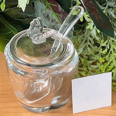 Açucareiro Cristal Butterfly - DoceLar Loja