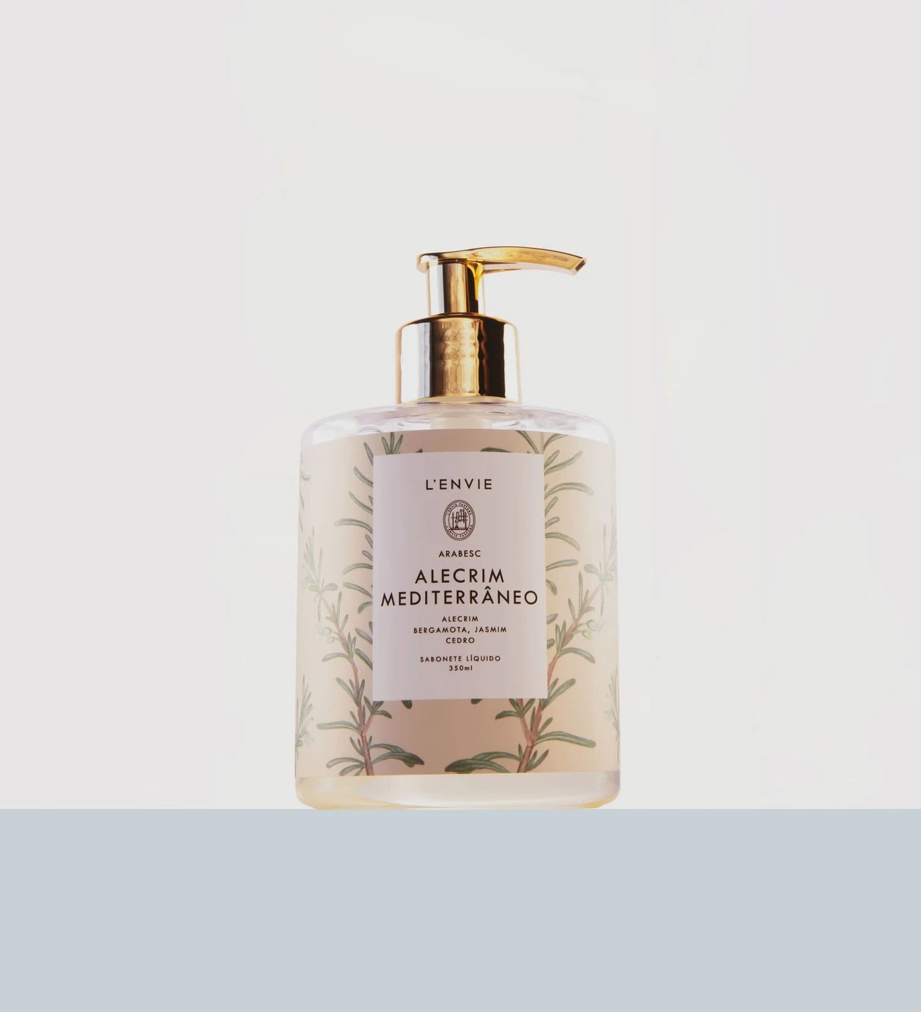Sabonete Líquido Alecrim Mediterrâneo-Arabesc - DoceLar Loja