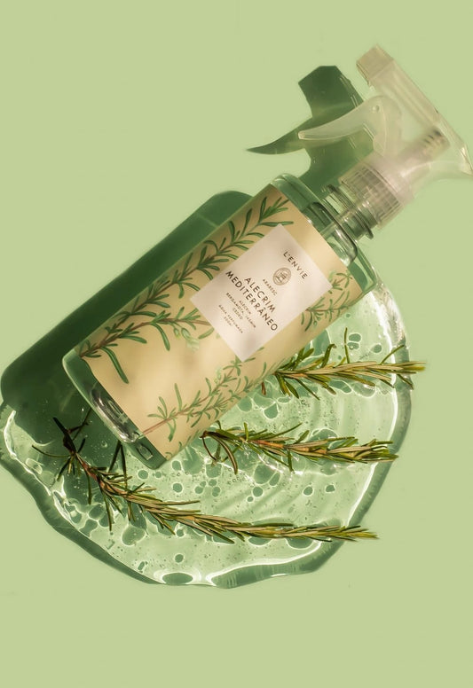 Água Perfumada Alecrim Mediterrâneo-Arabesc - DoceLar Loja