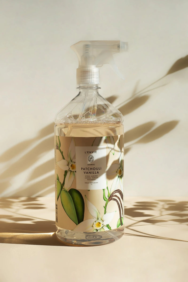 Água Perfumada Patchouli Vanilla-Arabesc - DoceLar Loja