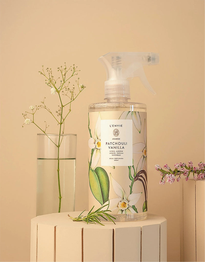 Água Perfumada Patchouli Vanilla-Arabesc - DoceLar Loja