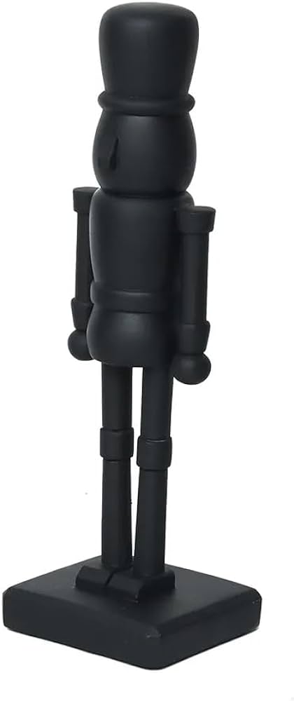 PECA DECORATIVA SOLDADINHO PRETO