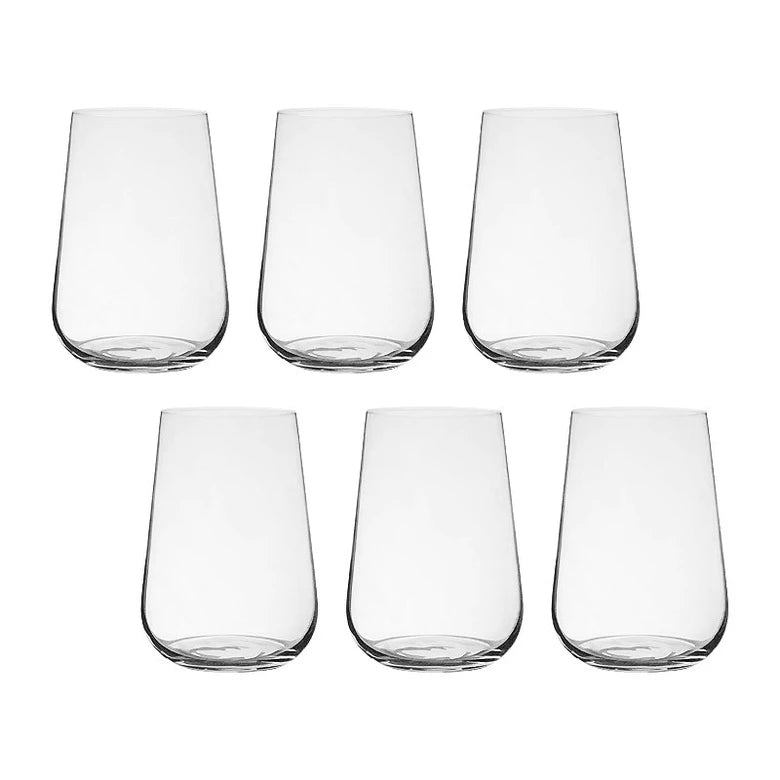 JOGO DE 6 COPOS ARDEA EM CRISTAL