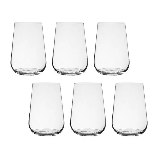 JOGO DE 6 COPOS ARDEA EM CRISTAL