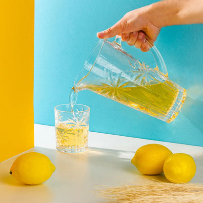 Jarra de Cristal Palm Tree 1,2L - DoceLar Loja