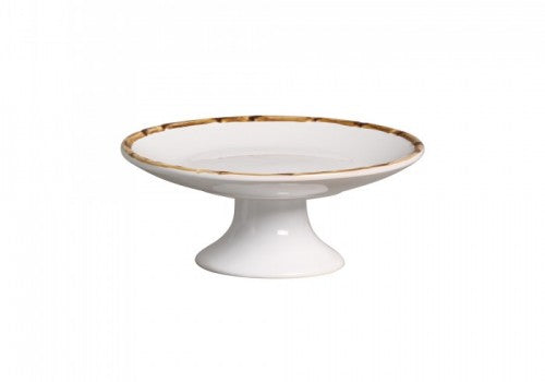 Porta Petit Four c/Pé Bambu - DoceLar Loja