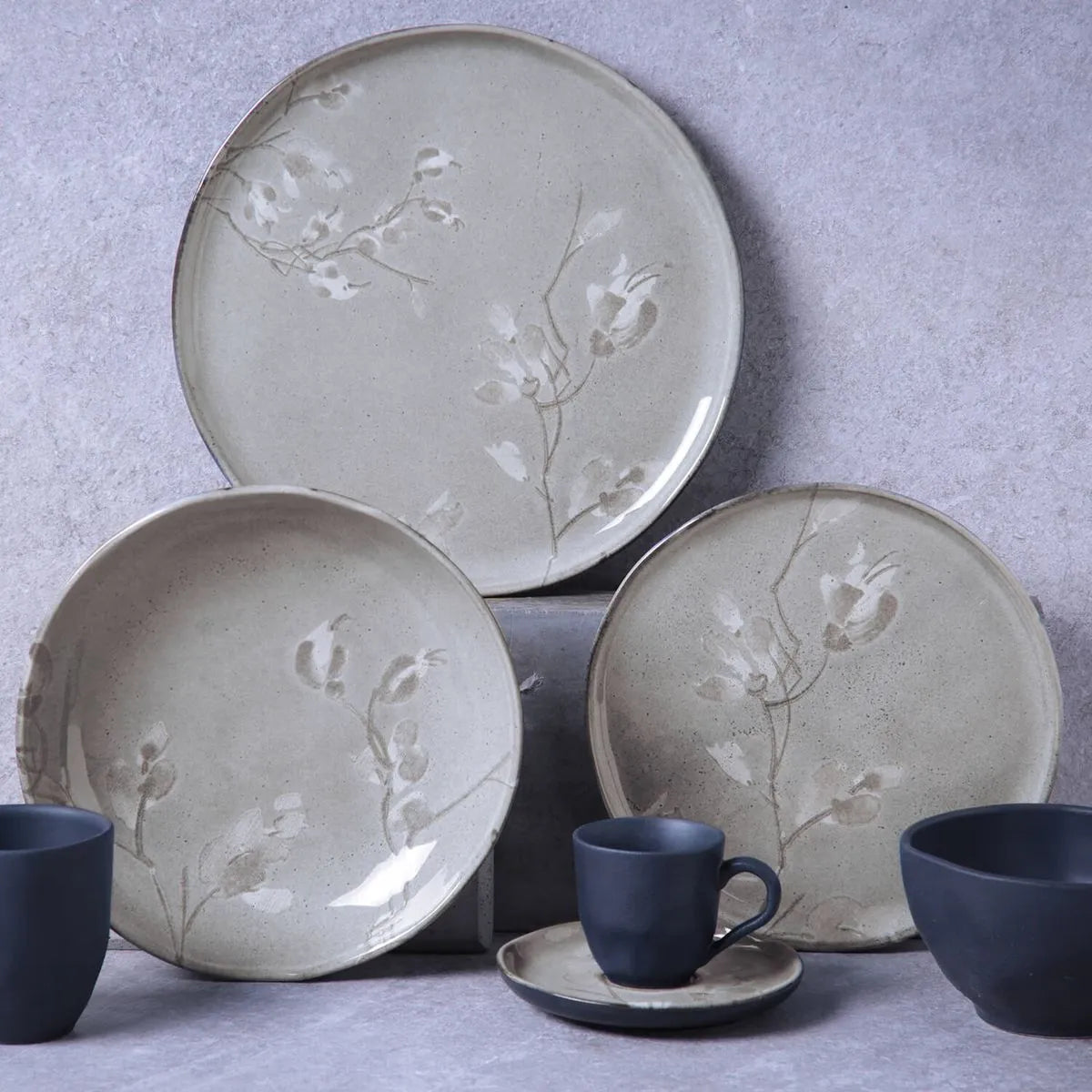 Pratos Fundo Bio Stoneware Nipo