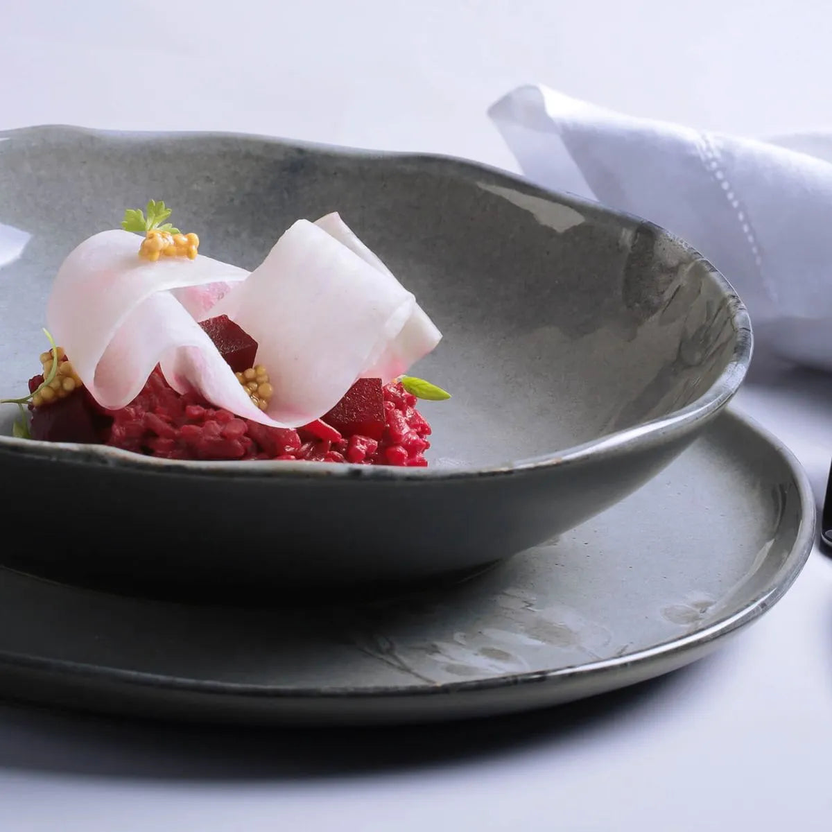 Pratos Fundo Bio Stoneware Nipo