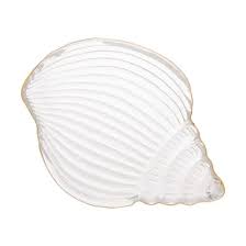 MINI TRAVESSA VIDRO SODO-CALCICO CONCHA