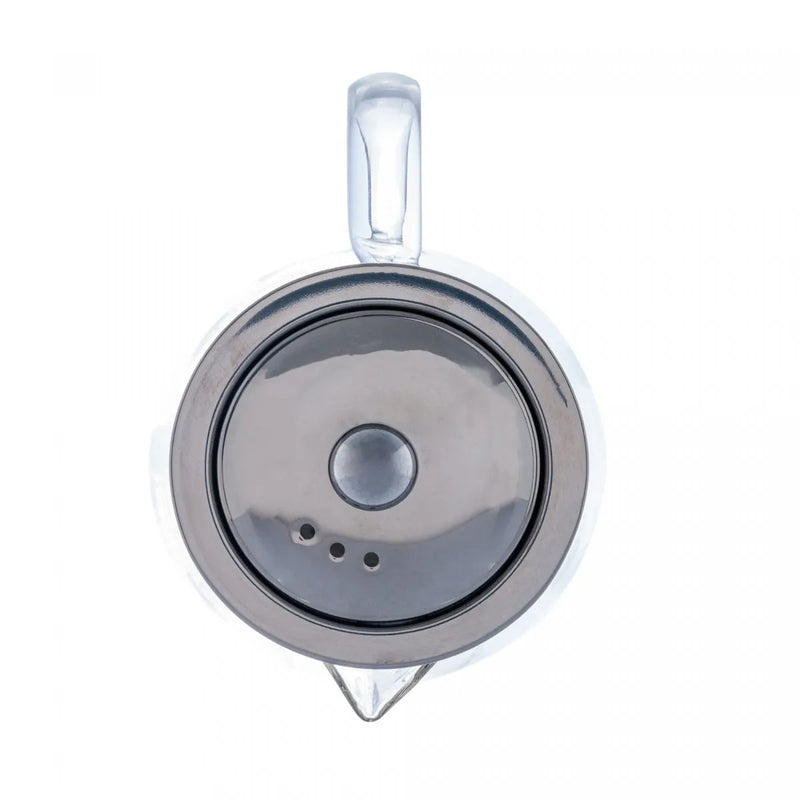 Chaleira de Vidro Borossilicato com Filtro de Aço Inox Ladybug 750ml - DoceLar Loja