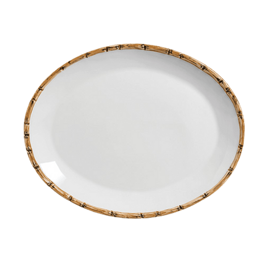 Travessa de Cerâmica Bambu G - DoceLar Loja