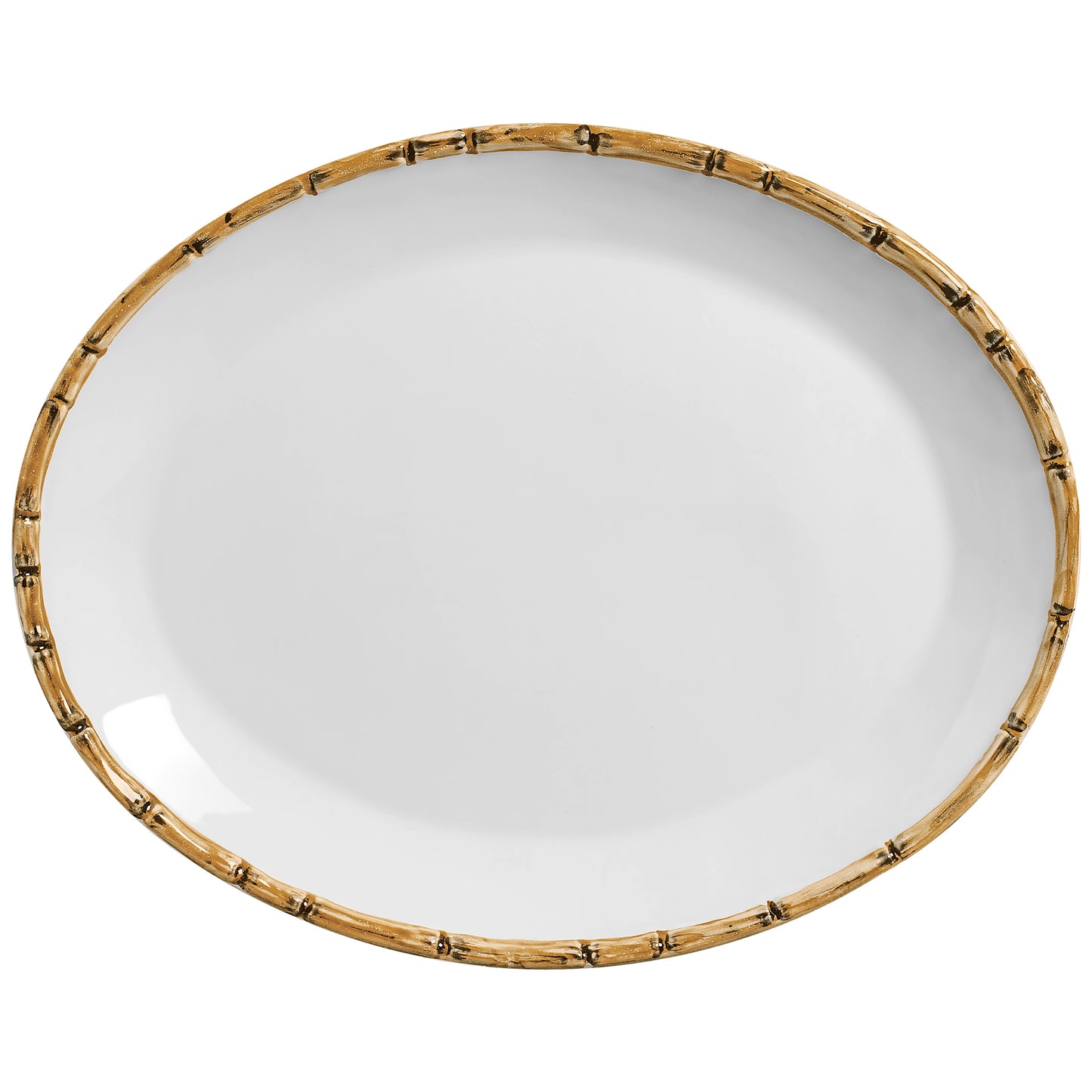 Travessa de Cerâmica Bambu G - DoceLar Loja