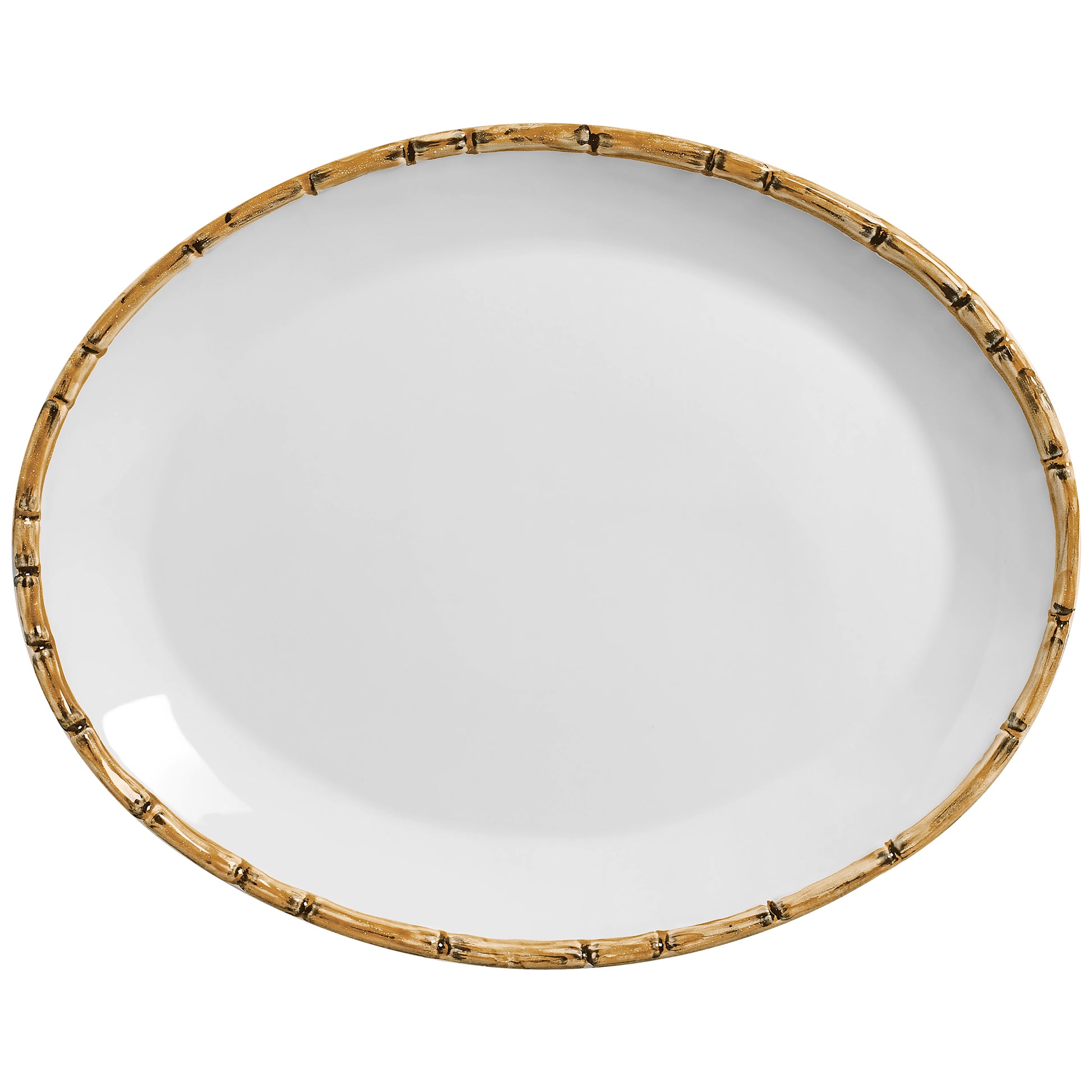 Travessa de Cerâmica Bambu G - DoceLar Loja