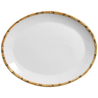 Travessa de Cerâmica Bambu G - DoceLar Loja