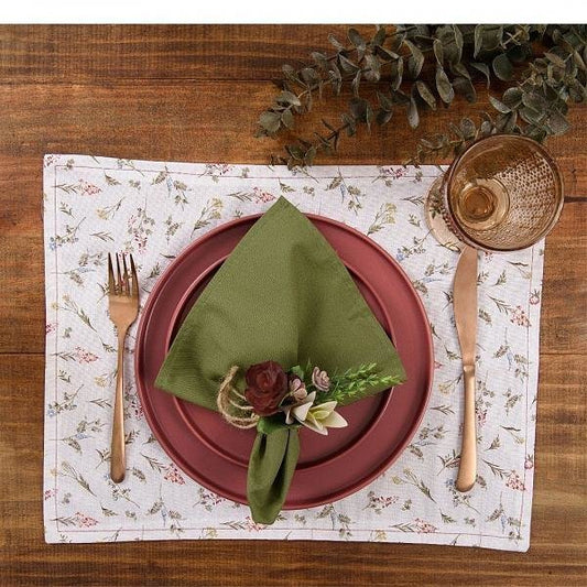 Guardanapo Home 4 Pcs Oliva - DoceLar Loja