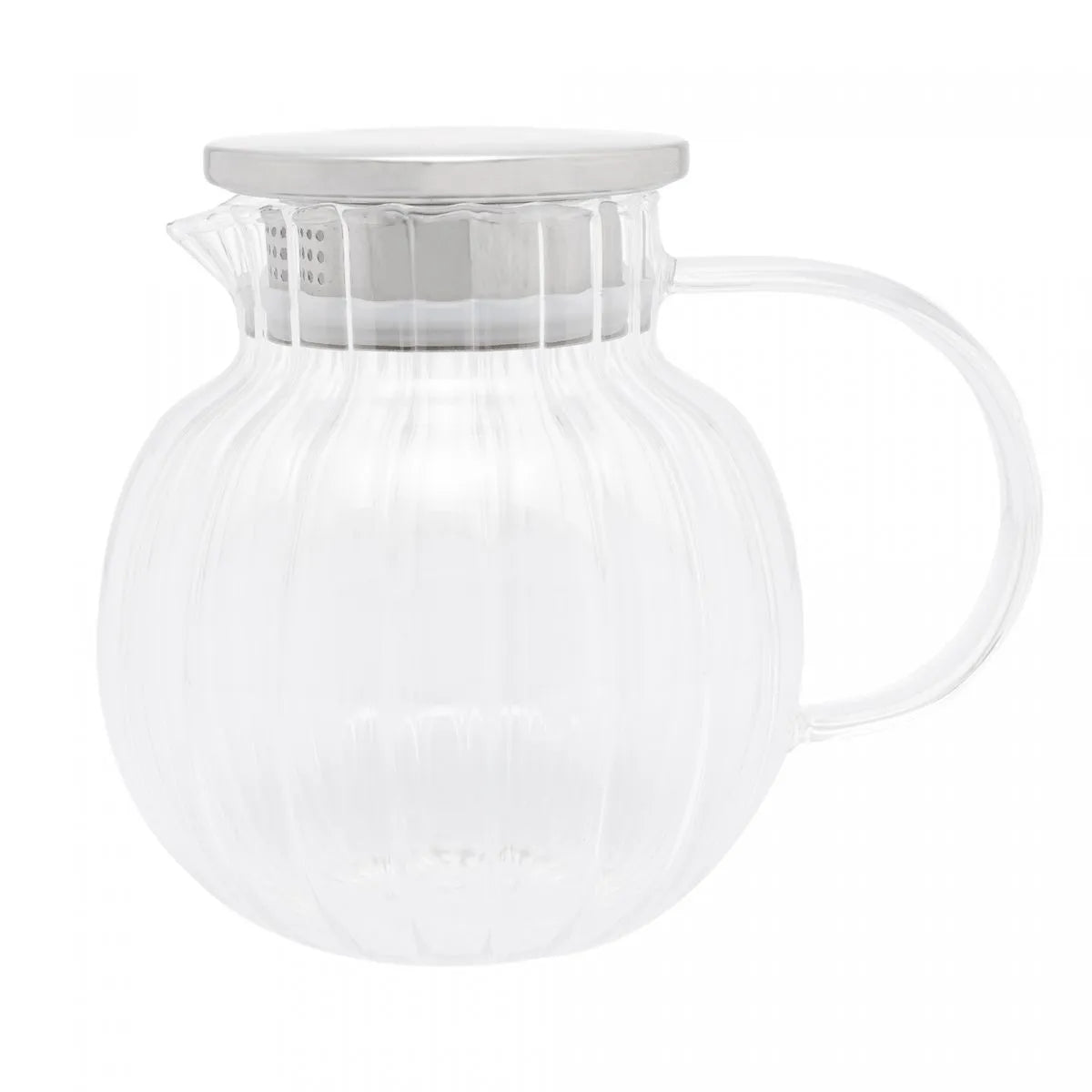 Jarra de Vidro Borossilicato com Tampa Classic 1,2L - DoceLar Loja