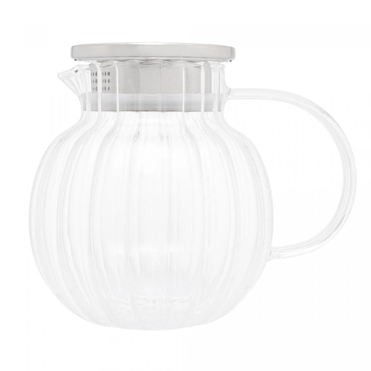 Jarra de Vidro Borossilicato com Tampa Classic 1,2L - DoceLar Loja