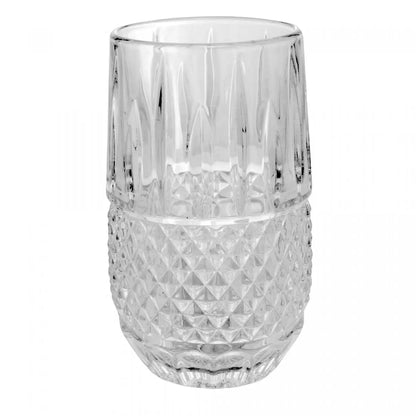 Conjunto 6 Copos Altos de Vidro Glasgow 350ml - DoceLar Loja