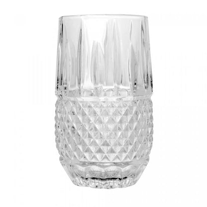 Conjunto 6 Copos Altos de Vidro Glasgow 350ml - DoceLar Loja