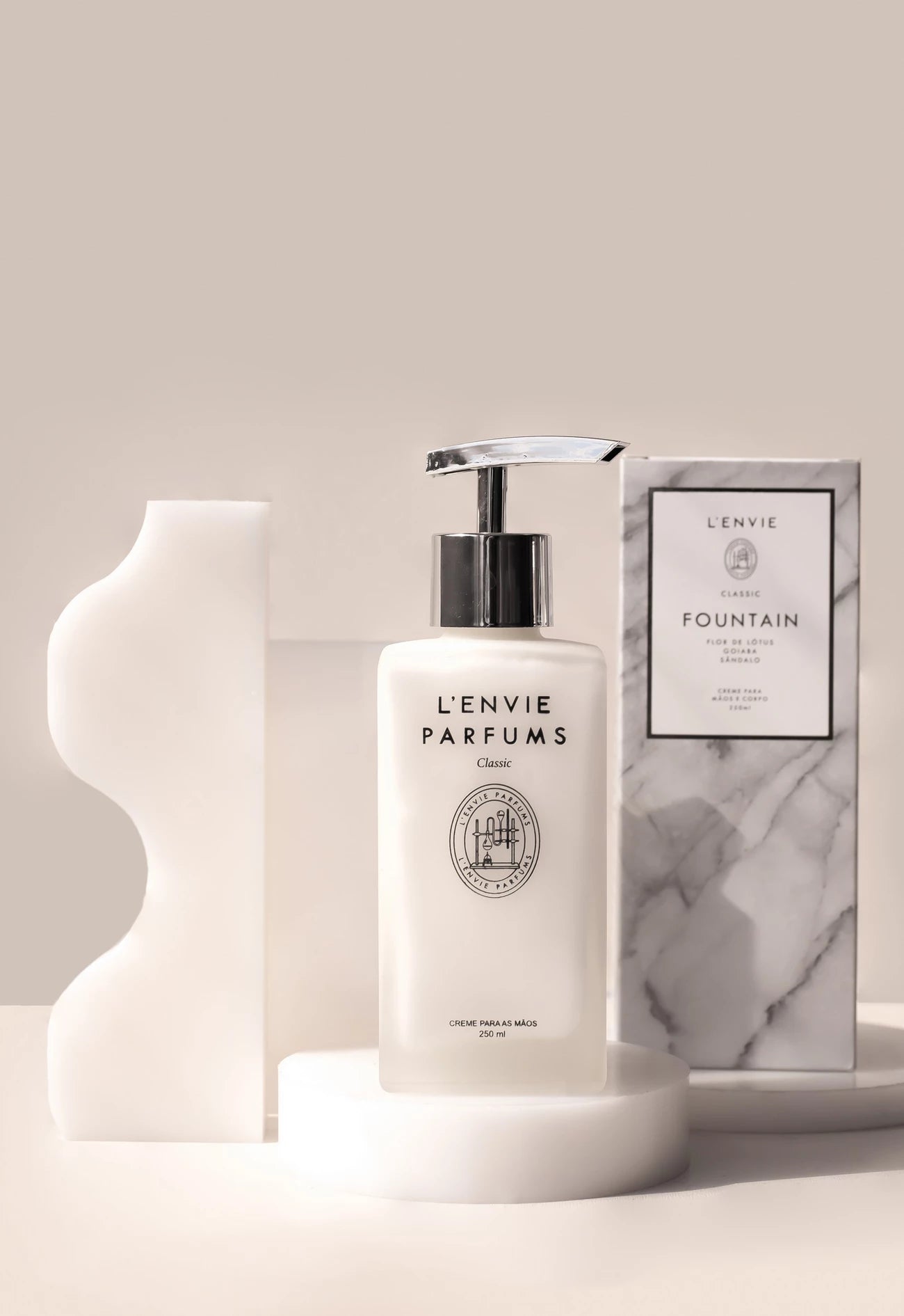 Creme para Mãos e Corpo Fountain-Classic - DoceLar Loja