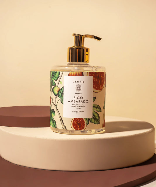 Sabonete Líquido Figo Ambarado-Arabesc - DoceLar Loja