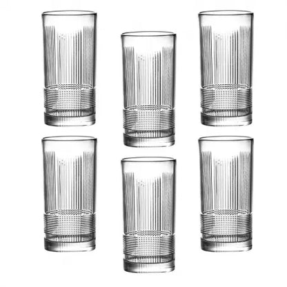 CJ 6 Copos Altos Vivant Em Cristal Ecológico - DoceLar Loja