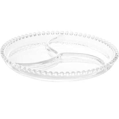 PETISQUEIRA DE CRISTAL PEARL 23CM X 2,5CM X 23CM