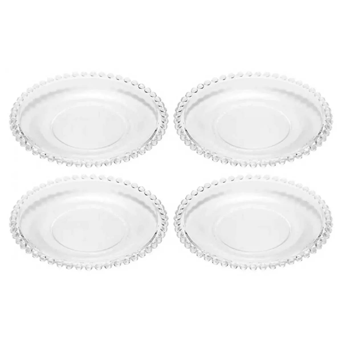 PRATO CRISTAL DE CHUMBO PEARL 20CM