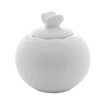 Jogo P/ Chá Butterfly 3 Peças Porcelana - DoceLar Loja