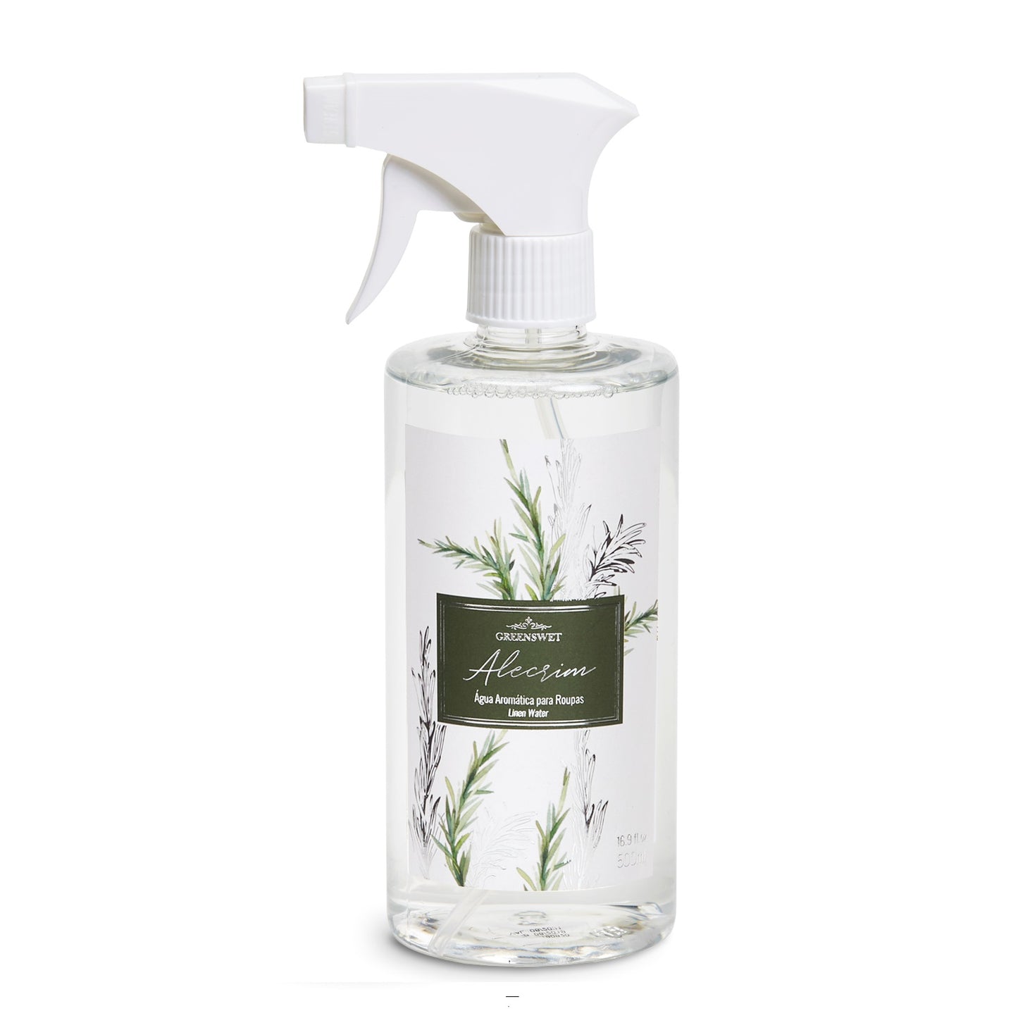 Agua Aromatica 500ml Essencia Alecrim