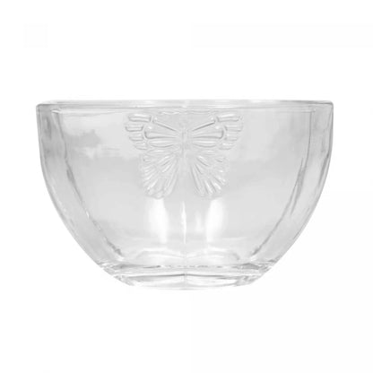 CJ 4 BOWLS DE VIDRO BUTTERFLY 11CM X 11CM X 6,5CM