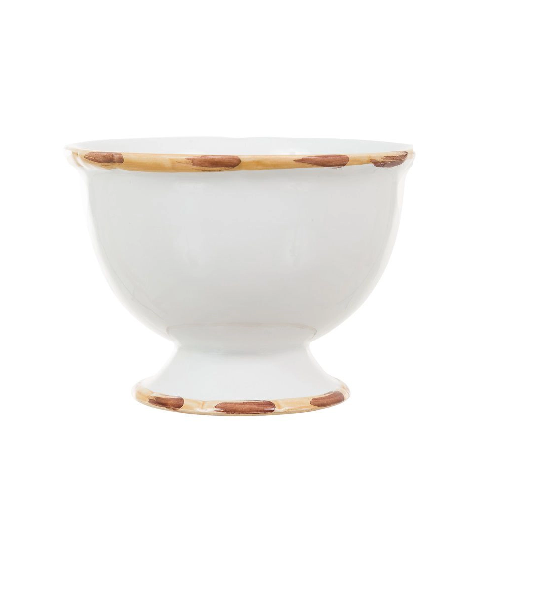 Bowl Médio com Pé Bambu - DoceLar Loja