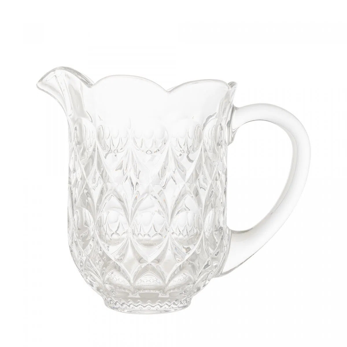 Cj Jarra com 6 Taças para Água de Cristal Lile - DoceLar Loja