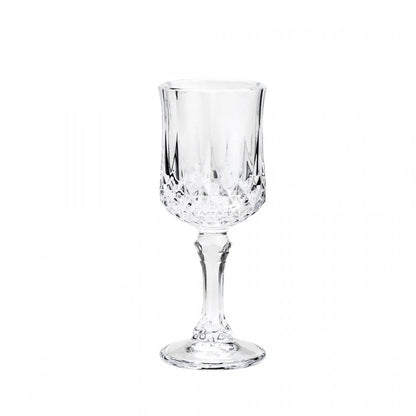 CJ 6 Taças de Licor de Vidro Diamante - DoceLar Loja