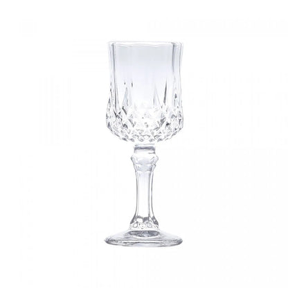 CJ 6 Taças de Licor de Vidro Diamante - DoceLar Loja