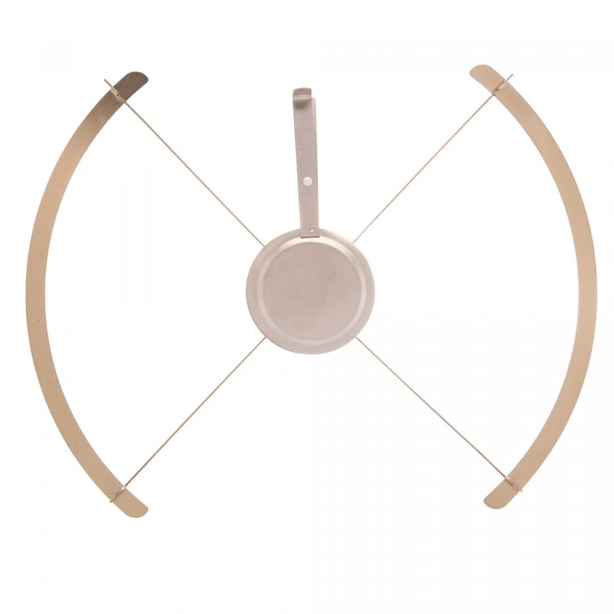 Rechaud de Cerâmica com Suporte de Aço Inox e Faca Champanhe-Pequeno - DoceLar Loja