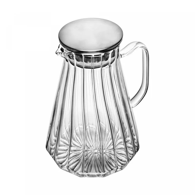 Jarra de vidro com tampa de metal classic 1,7l