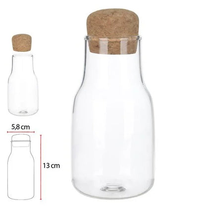 Porta Mantimento com Tampa Cortica - DoceLar Loja