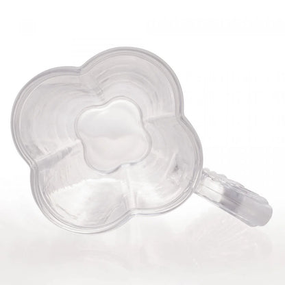 Conjunto 4 Xícaras de Chá de Vidro com Pires Butterfly 180ml - DoceLar Loja