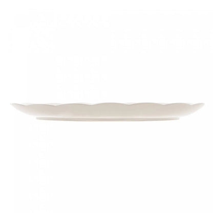 Travessa de Porcelana New Bone Butterfly Flower - DoceLar Loja