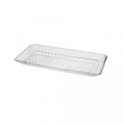 Travessa de Cristal Diamante - DoceLar Loja